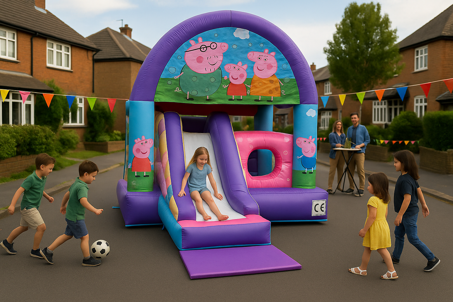 Springkussen Peppa Pig